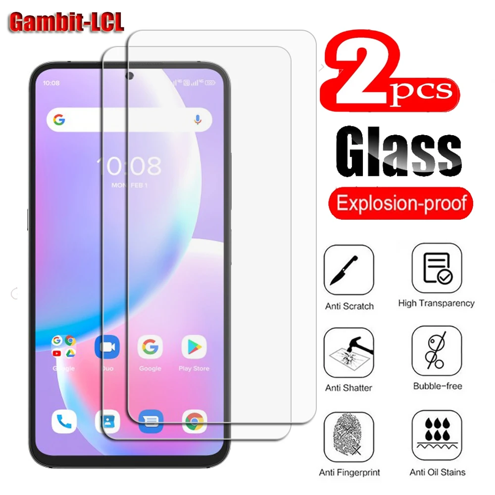 2Pcs Original Protective Tempered Glass For UMIDIGI A11 Pro Max 6.8