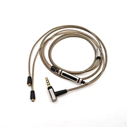 For Logitech UE900 SONY XBA-H3 H2 N3AP SE215 SE425 SE315 N1AP MMCX Earphone Replaceable 3.5mm High Purity Silver Plated Cable