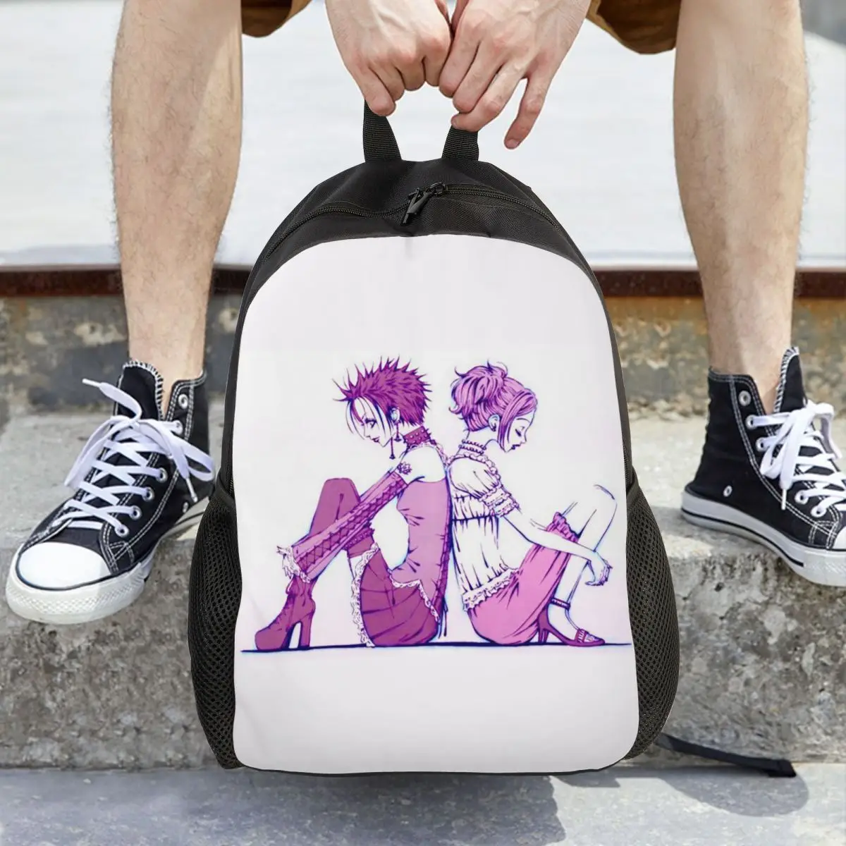 

Рюкзак Shoujo Manga Anime Nana, вместительный рюкзак для детей, школьная сумка, сумки на плечо для мужчин и женщин