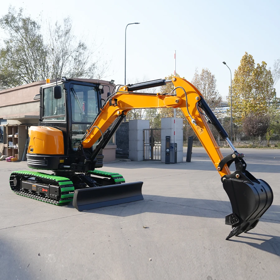 3.5 Ton Full Hydraulic Mini Ex - Agriculture Farming Work review and price