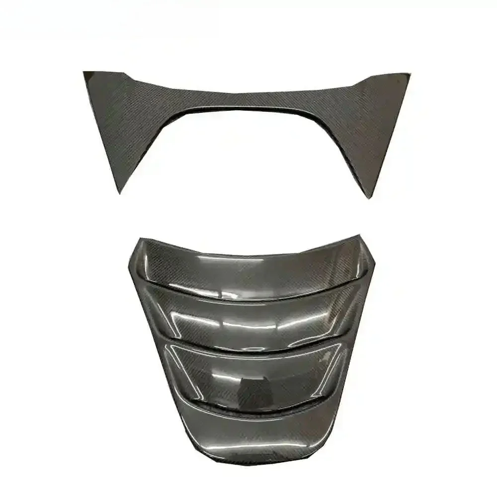 

High quality automotive dry carbon rear hood suitable for McLaren 720S rear hood