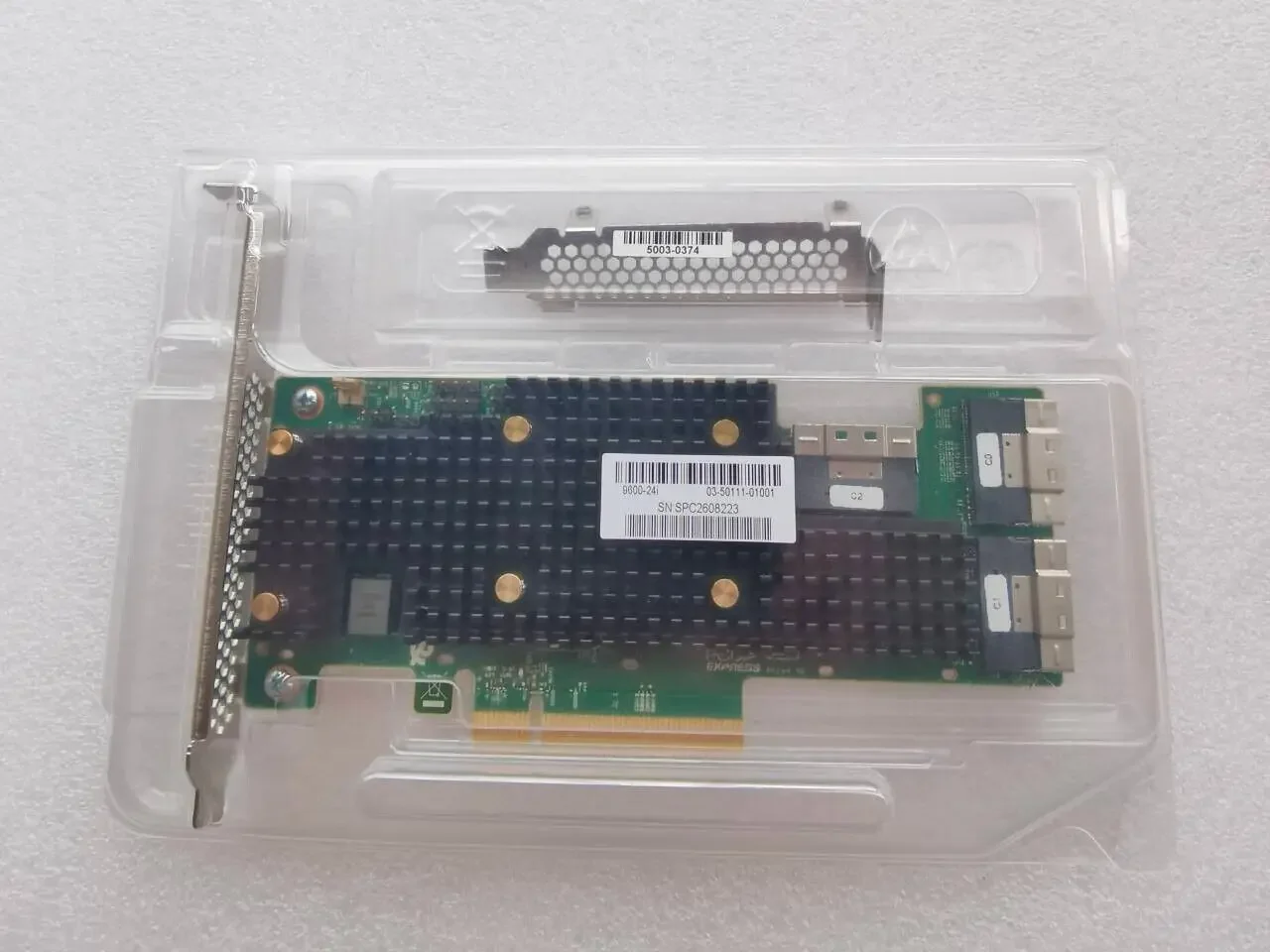 Imagem -02 - Broadcom-ehba 960024i 24 Tri-mode Adaptador de Armazenamento Pcie Sas Sata Nvme