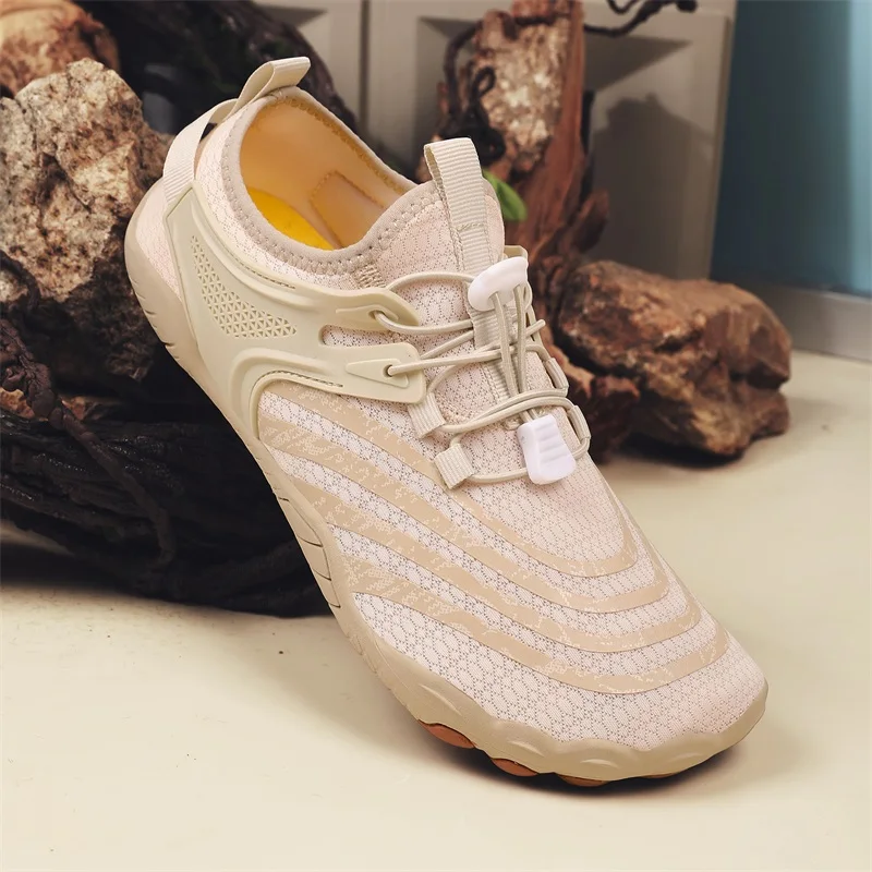 New Unisex Wider Shoes Breathable Mesh Men Barefoot Wide-toed Shoes Brand Flats Soft Zero Drop Sole Wider Toe Sneakes Large Size