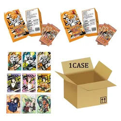 Commerci all'ingrosso Naruto Ninja Collection Cards Kabi Trading Cards Kids Toys Box Storage Games For Family Playing Anime Acg Cards