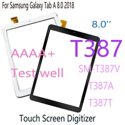 8.0” Digitizer For Samsung Galaxy Tab A 8.0 2018 T387 SM-T387V T387A T387T Touch Screen Digitizer Front Glass Panel Replacement