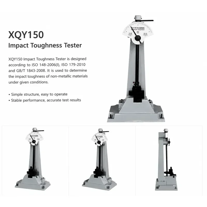 JB-300 Charpy Impact Tester 150J/300J Manual Pendulum Impact Testing Machine Metal Material Hardness Strength Test Equipment