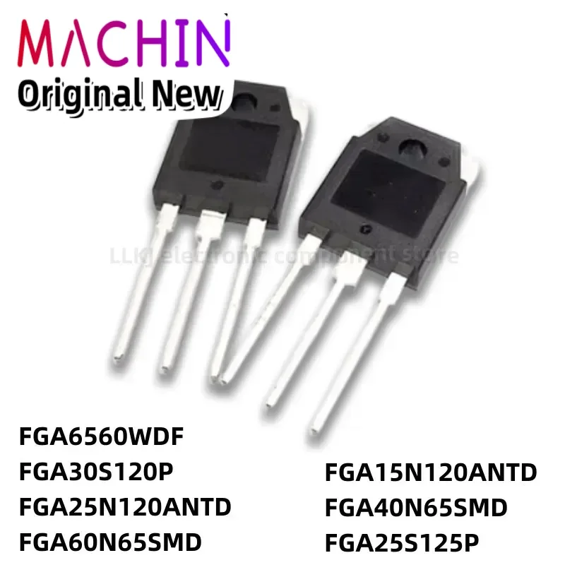 1pcs FGA6560WDF FGA30S120P FGA25N120ANTD FGA60N65SMD FGA15N120ANTD FGA40N65SMD FGA25S125P TO3P POWER TRANSISTORS TO-3P.