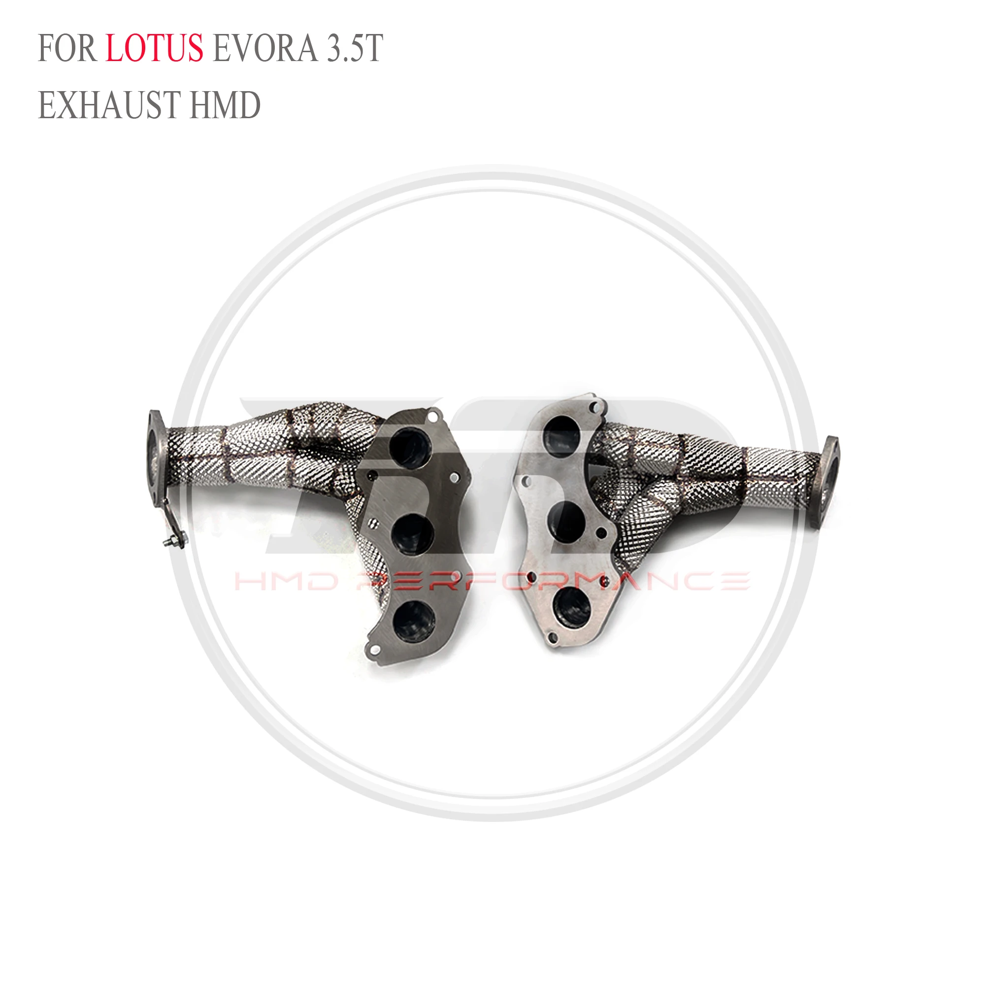 HMD Exhaust System Performance Manifold for for Lotus EVORA 3.5T Car Accessories with Heat shield