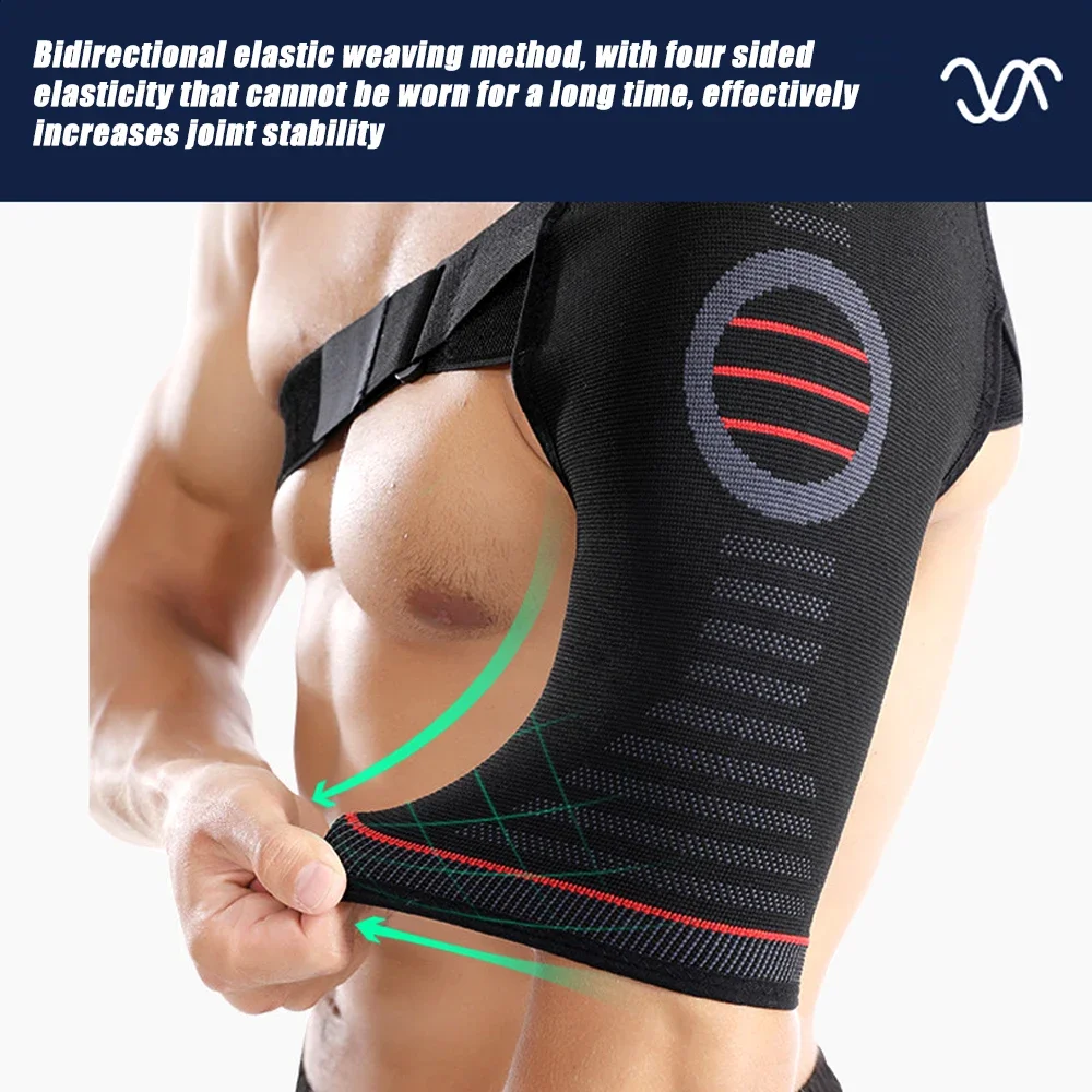 1PCS Shoulder Brace for Women Men Rotator Cuff,Adjustable Shoulder Support, Soreness, Bursitis,Tendinitis,Shoulder Support Strap