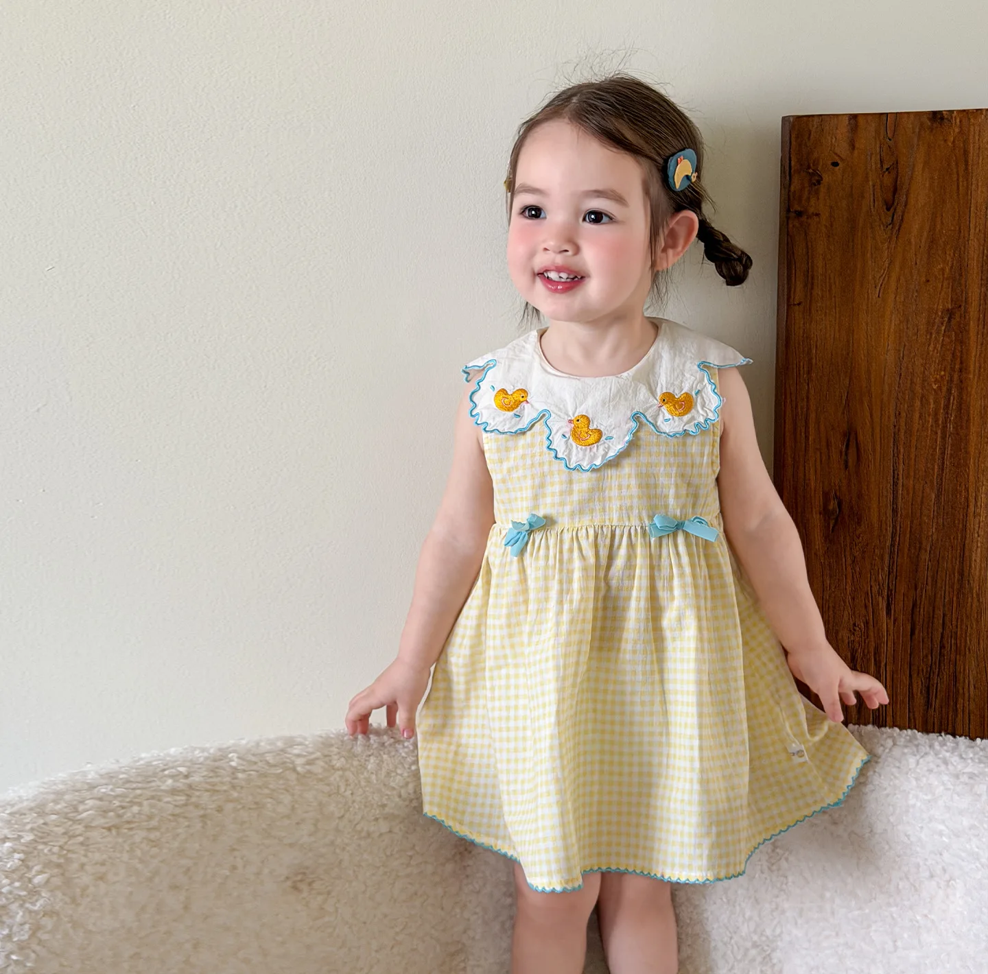 Children's clothing, girls' summer 2026 children's princess cartoon baby girl treasure sleeveless vest dress