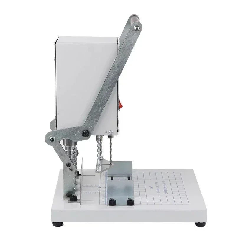 ماكينة ثقب كهربائية 668B قسيمة المحاسبة المالية ماكينة تجليد الزاوية بفتحة مثلثة #5