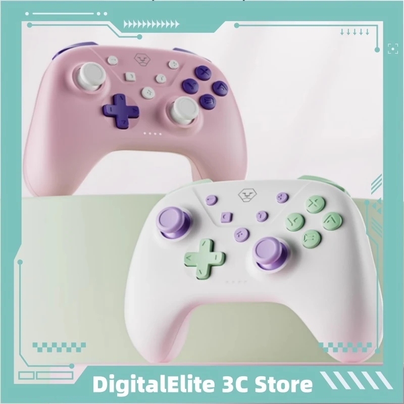 

New Color Edition Aolion Rococo Pro Wireless Controller For Switch - Features Bluetooth Connectivity And Asymmetric Dual Vib