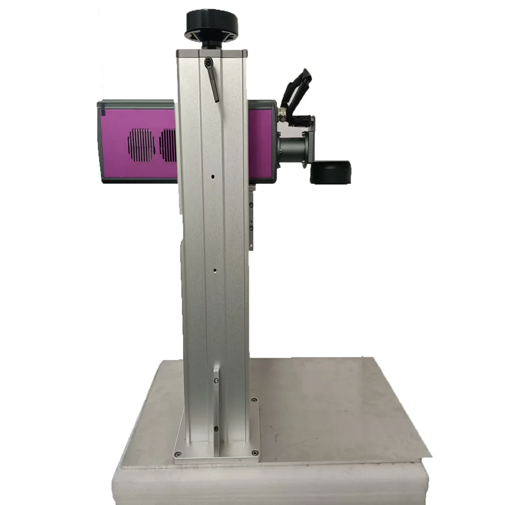 Portable Desktop High-Accuracy Air-Cooled Fiber Marking Machine 20W Compact Engraver for Metal Plastic Jewelry