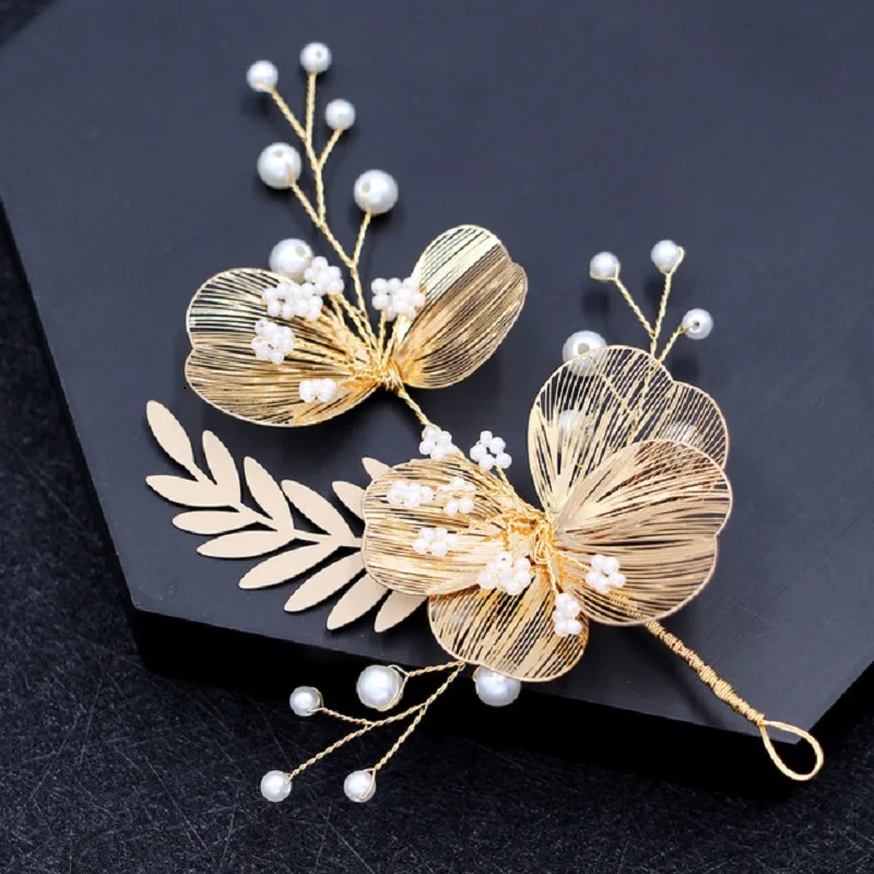 Flower Wedding Hair Accessories Hairbands Fashion Sweet Headbands For Women Elegant Birthday Party Bridal Headwear Hair Jewelry image 4