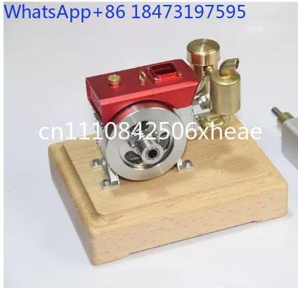 Retro Micro   Engine Tractor Metal Internal Combustion Engine Mini Single Cylinder Engine Parts