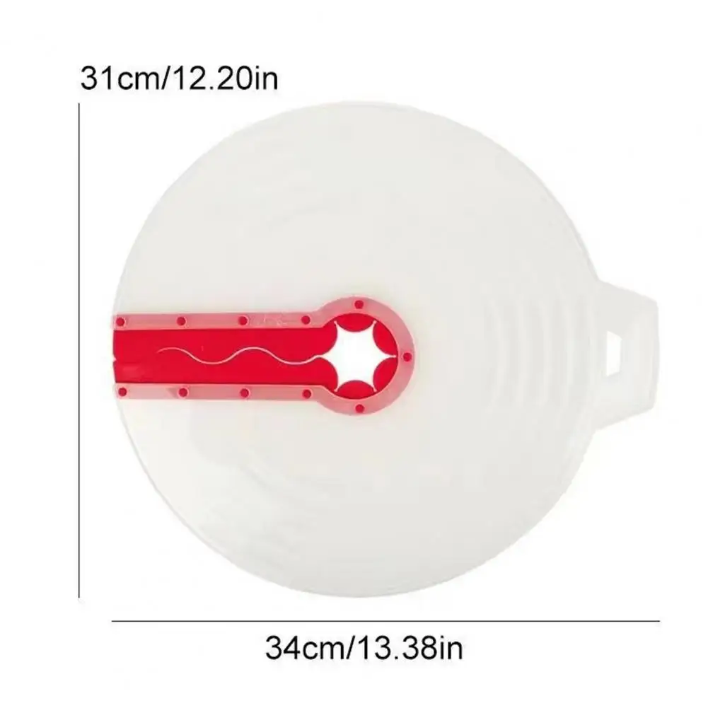Splash Proof Cover for Kitchen Mixer Splatter Guard with Handle Transparent Silicone Splash Cover Anti-splash Food-grade Bowl