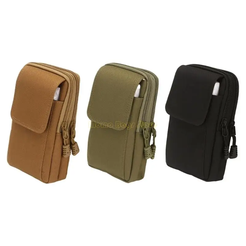 

X90D Mens Casual Business Waist Bag Wear Resistant Oxford Phone for Outdoor