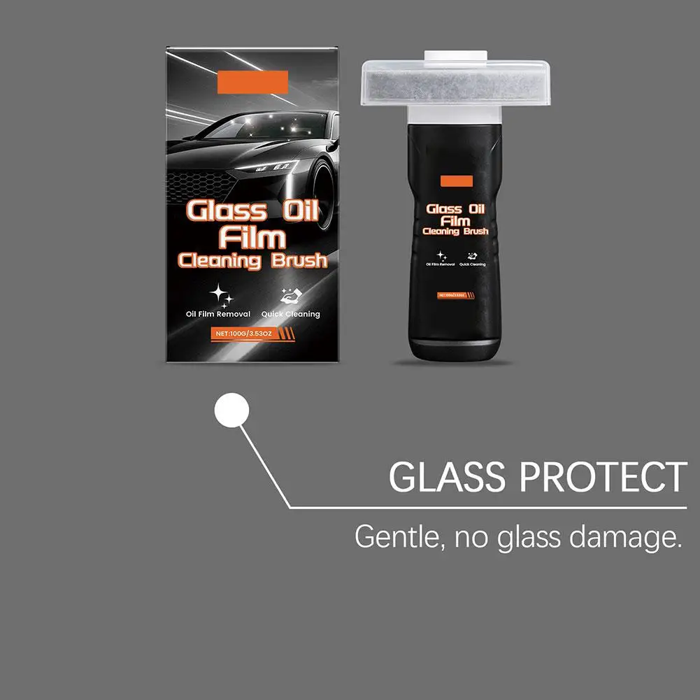 Automobile Glass Cleaner Automobile Windshield Oil Film Remover Cleaning Maintenance Windshield Rearview Mirror Clean