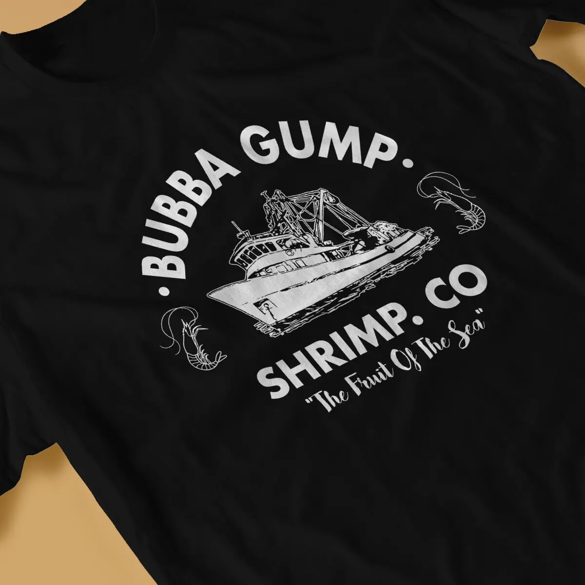 Bubba Gump Shrimp Essential  Special TShirt Fishing Relax Sprots Casual T Shirt Newest Stuff For Men Women