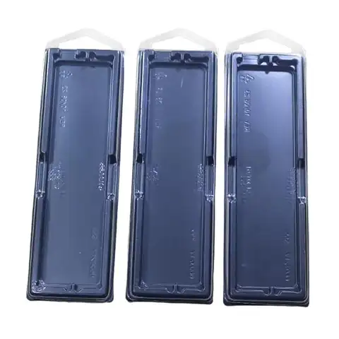 10Pcs SO DIMM DDR DDR3 DDR4 DDR5 Memory Module Box Protective Case CPU Packaging Case Plastic Memory Chip Protection Box