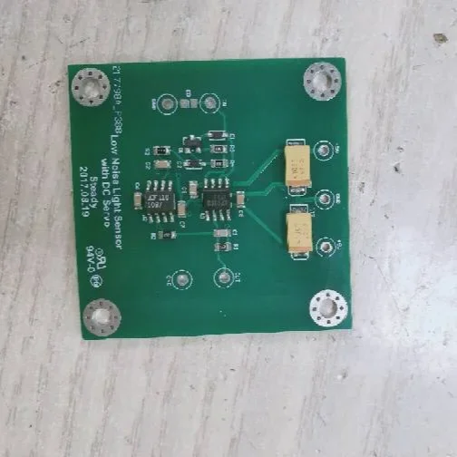 Low Noise Photodiode Amplifier Circuit Applicable to Precision Optical Analytical Instruments