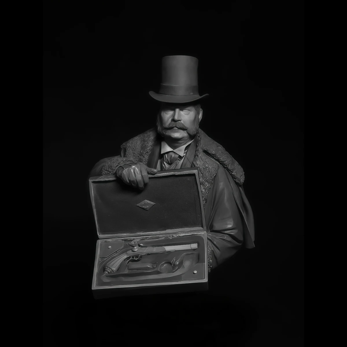 1/10 Resin-Modellbausatz, Büste, historisch, unmontiert und unbemalt, GK, 1777X