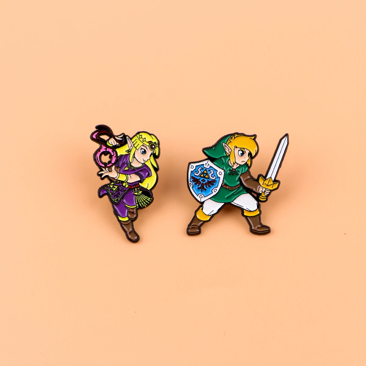 Cool Figure Enamel Pin Cartoon Badges on Backpack Game Brooches Hat Lapel Pins Cosplay Accessories  Gifts