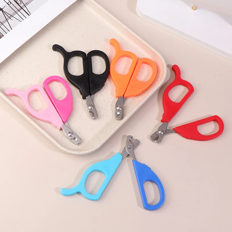 Cat Nail Scissors Pet Dog Nail Clippers Toe Claw Trimmer Stainless Steel Pet Grooming Products For Small Puppy Cat Nail Care