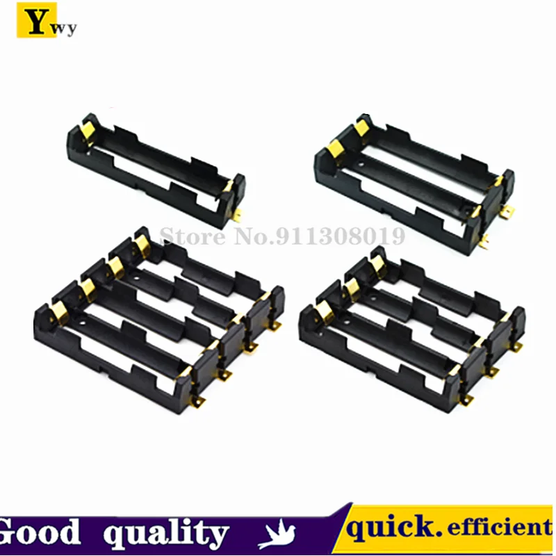 18650 battery box single/double/three/four-cell SMT patch plug-in 1~4-cell patch battery holder SMD