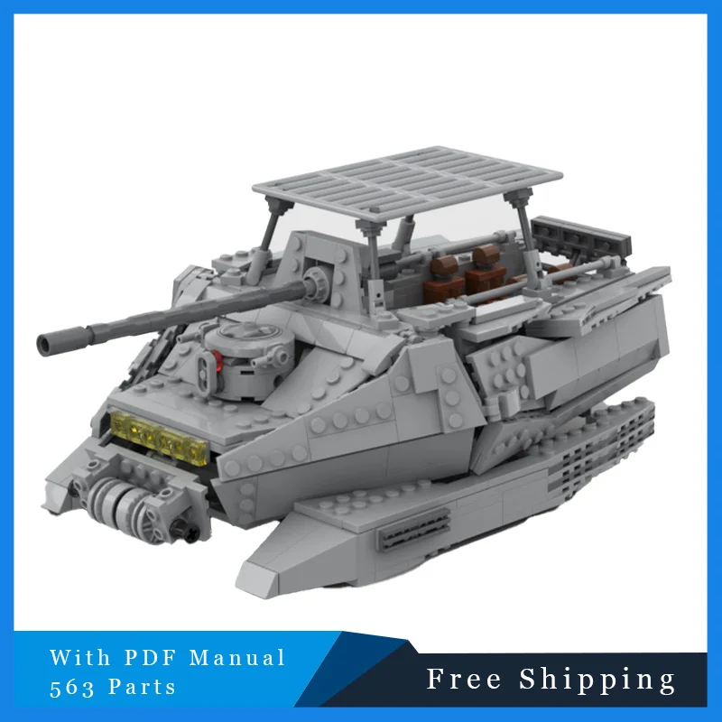 

563 PCS Star Battle Series Cool Attack Spaceship Building Blocks Creative Bricks Model Children DIY Assembly Display Toy Gifts