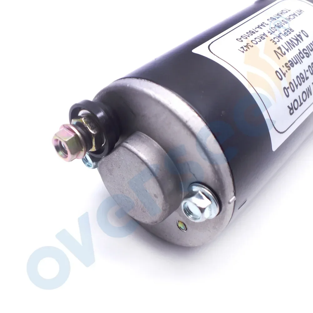 Oversee 350-76010 Starter For Tohatsu Outboard Motor 2T 8/9.8/15/18HP 1992-06 350-76010-0M 3AA-76010 3421 6L2-81800-11