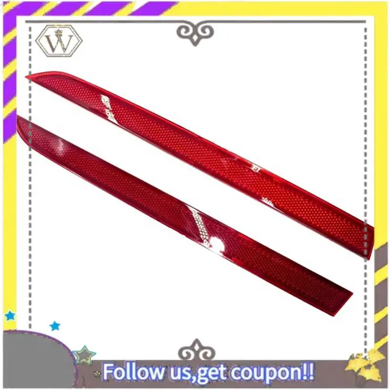 New 63147847165 63147847166 Rear Bumper Reflector Rear Bumper Brake Reflector Strip Warning Lights Car Parts For BMW F30 F31