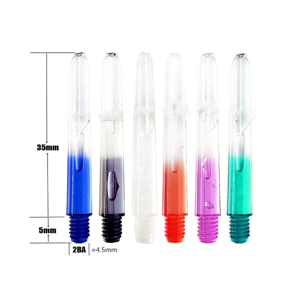 ثعلب مبتسمة 12 قطعة نايلون ثبة مهاوي مع 12 قطعة السهام رحلات السهام #2