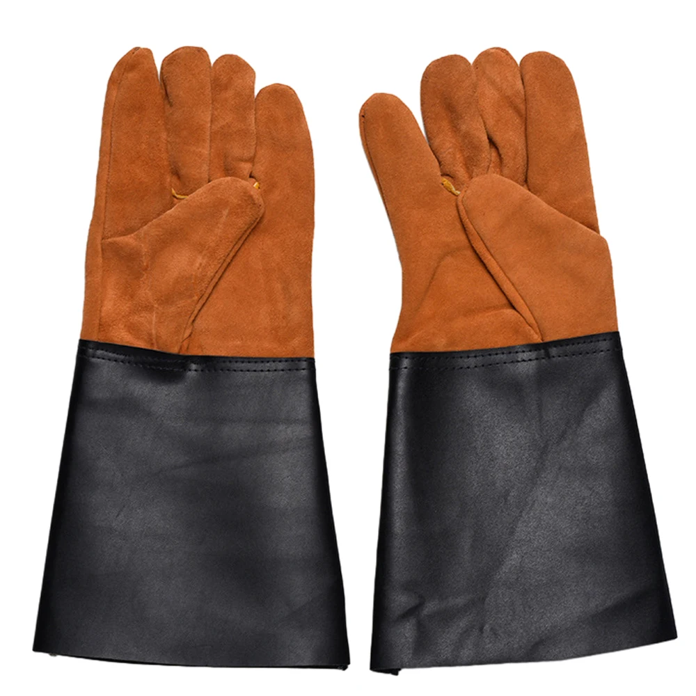 Leather Protection Gloves Welding Rose Pruning Rosetender Gardening Gloves Cowhide Gloves Protect Supplies Work Gloves