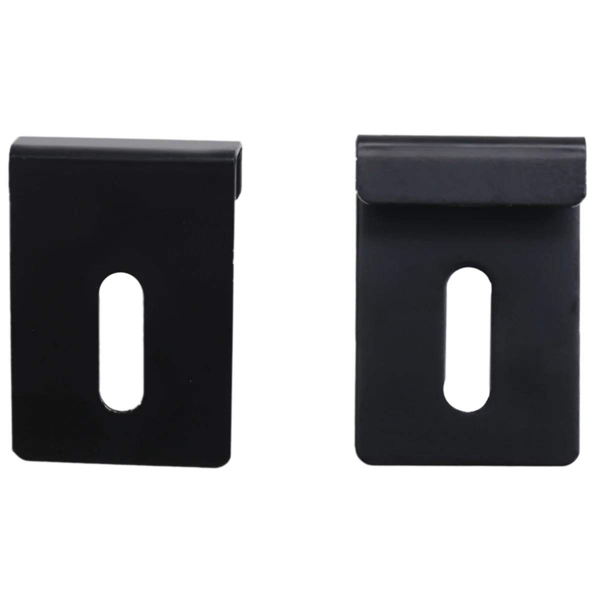 SLQZT 6Pcs 금속 거울 클립 3/4 와이드 채널 미러 행거 클립 거울 용 대형 무거운 리테이너 클립