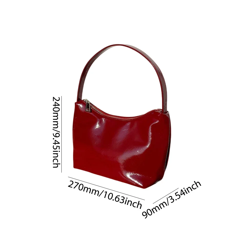 Borse a mano piccole in morbida pelle PU moda Borse per donna Borse a tracolla di lusso Borsa da sera con pochette Borsa con manico superiore stile Y2K