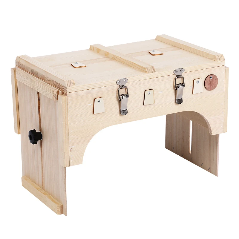 Multi-part wooden moxibustion box, whole body moxibustion box, large household eight hip points