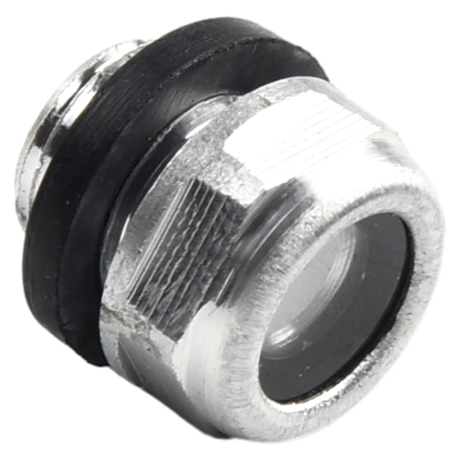 Easy Installation Aluminum Oil Sight Glass  NPT Thread  O Ring for Secure Oil Seal  Suitable for Reducer and Pump Oil Inspection