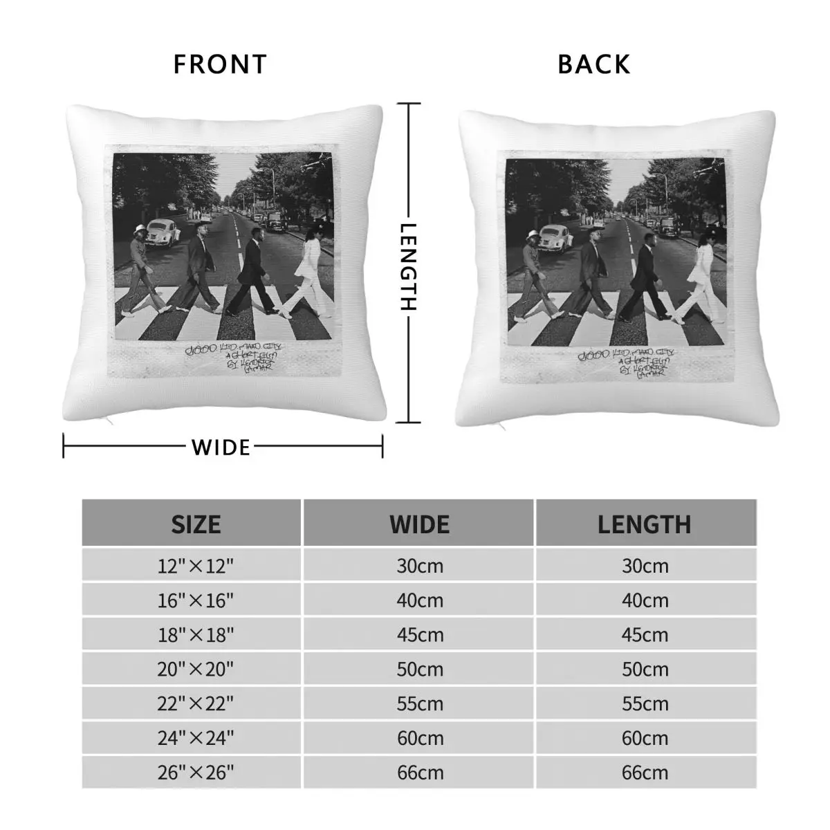 Black Hippy Kendrick Lamar Square Pillowcase Polyester Linen Velvet Pattern Zip Decor Room Cushion Cover Wholesale