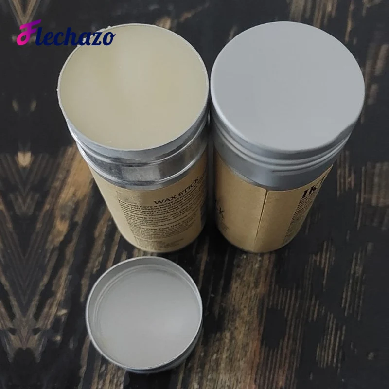 Hair Styling Wax Stick com logotipo, Hair Pomade Slick Stick, Edge Control Stick, Anti-Frizz, 10pcs