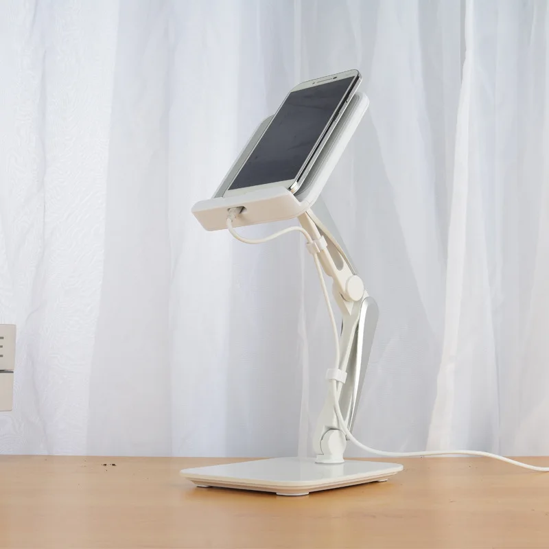 Dobrável tablet suporte três eixo design multi ângulo ajustável tablet suporte para desenho mesa de jogos de alumínio suporte do telefone