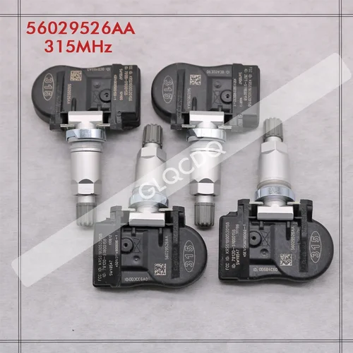 Imagen 2 del producto Para 2005 2006 2007 JEEP GRAND CHEROKEE LIBERTY COMMANDER 315MHz SENSOR de presión de neumáticos JEEP TPMS MONITOR 56029526 AA 68078861 AA