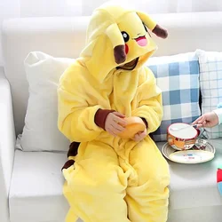 Kigurumi Suit Children Winter Overalls Kids Pajamas Girl Pyjamas Boy Nightwear Anime Pijamas Sleepwear Halloween Cosplay Costume