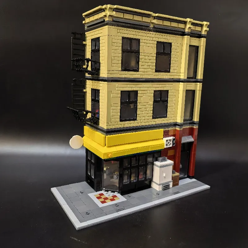 1211 Uds. Película Spider Hero Deli tienda casa de bloques de construcción ciudad apartamento tienda arquitectura Modular montaje modelo Kit regalo de Navidad