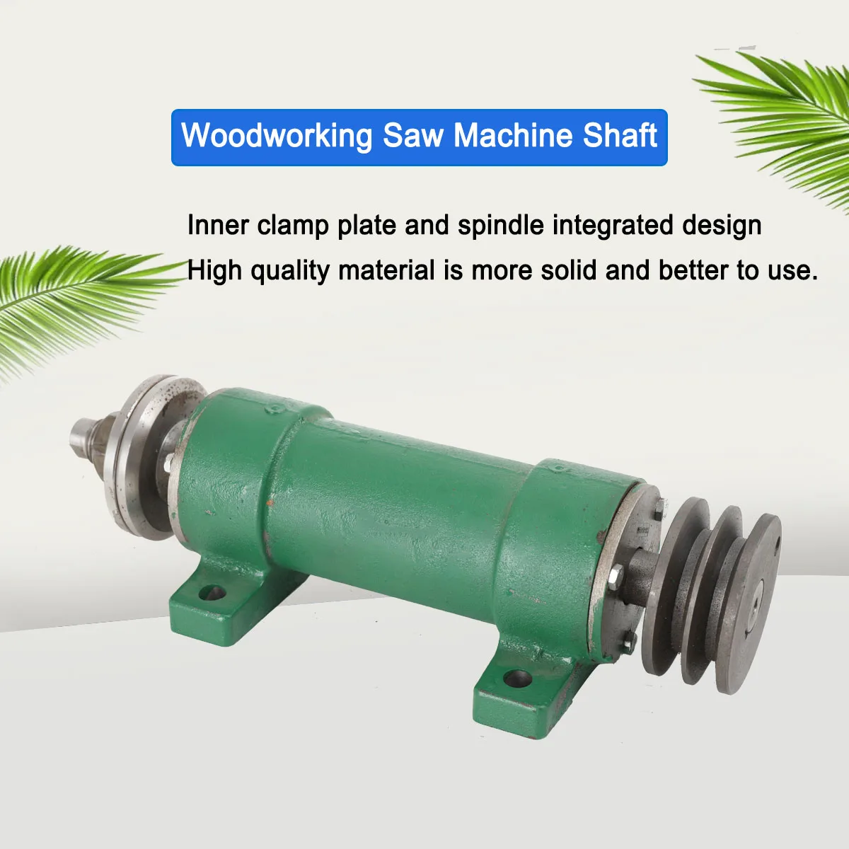 Mesin Pertukangan Gergaji Meja 206 Mesin Gergaji Rakitan Poros Mesin Pertukangan Spindel Gergaji Meja Dorong Poros Gergaji Bundar