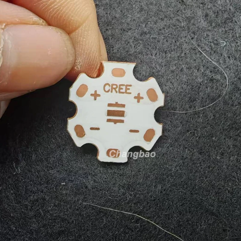 20pcs/lot Thermoelectric separation 20mm Copper Substrate PCB for 3535 SMD XPE/XTE/XPG Leds