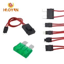 Automobile ACC extension double wire take electrical box M2 Large Size Standard Mini Micro fuse seat lossless take electricity