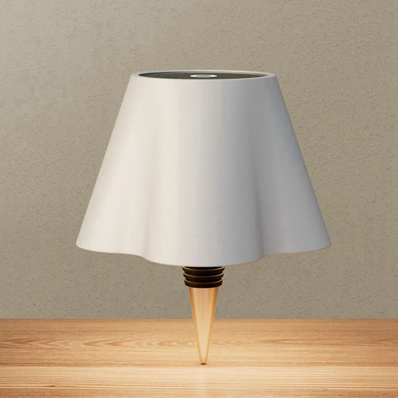 Lampada per bottiglia di vino a LED MAKE-Touch Control - Lampada da tavolo wireless a 3 colori per soggiorno, bar, ristorante