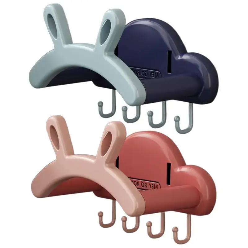 Basin Storage Rack Bunny Ears Washbasin Wall Dispenser Wall Mounted Washbasin Bar Holder Washbasin Rack Hook With Suction Cup