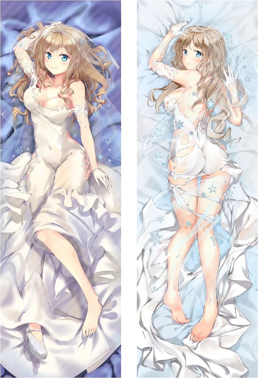 

Dakimakura Anime Pillow Case Idol Master Throw Long Pillow Cover Bedding Hugging Body Double-sided Pillowcase